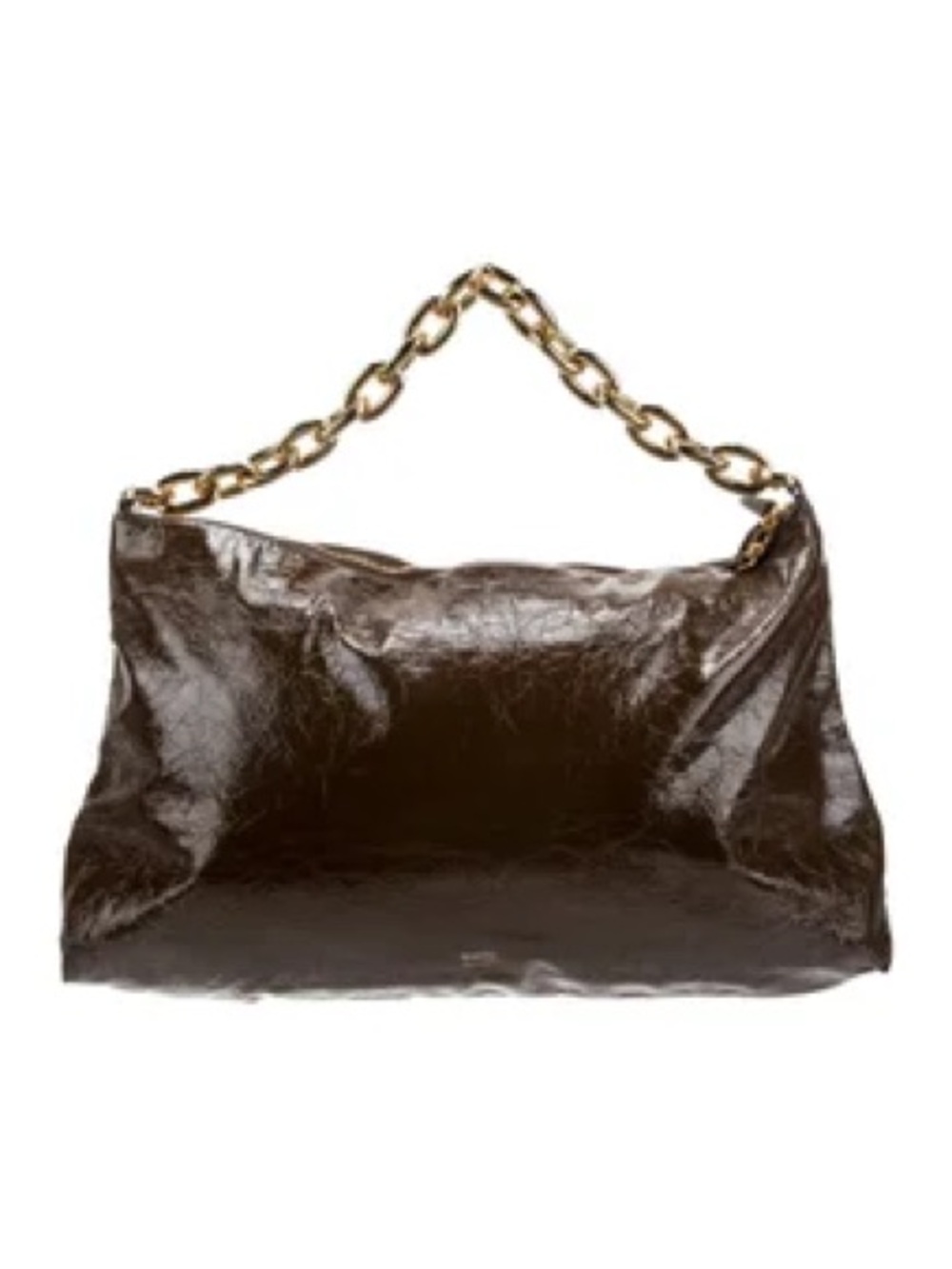 Khaite
Patent Leather Top Handle Bag